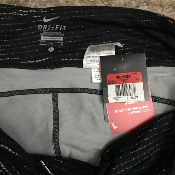NWT Nike Dri-Fit running crops - Picture 3 of 7